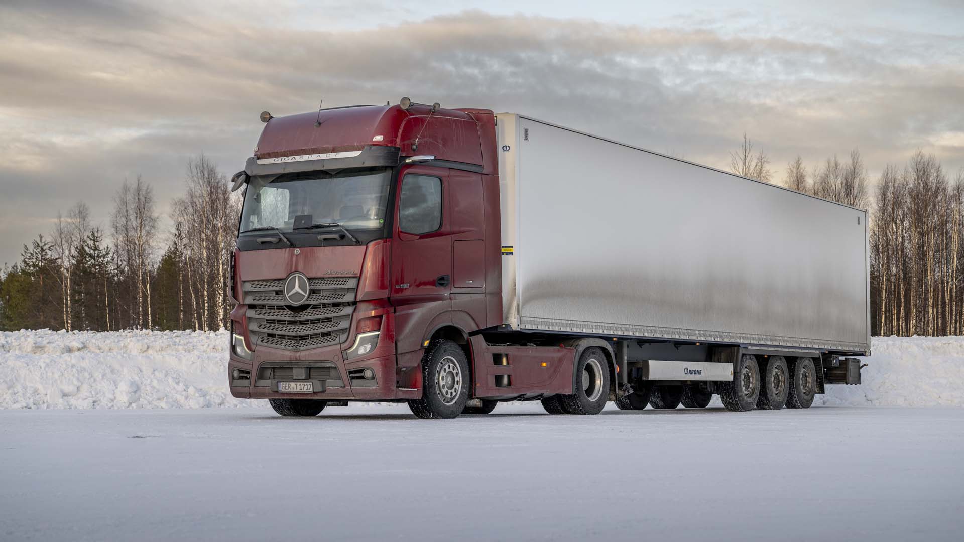 MercedesBenz Trucks zimski testovi električnih kamiona u Finskoj
